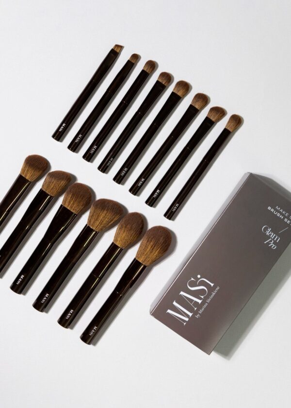 Masi Glam pro makeup brush set